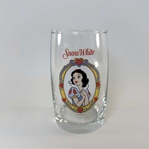 Disney's Vintage Snow White Decorative Jeweled Drinking‎ Glass